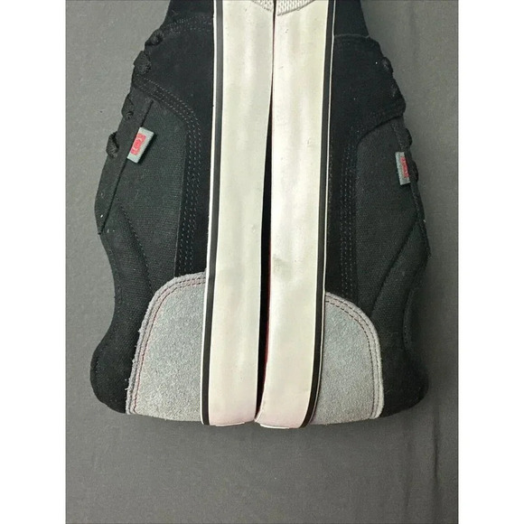 Mens Size 12 DC Tonik Black/Grey Red Leather & Cloth Top Skateboarding S… - Picture 12 of 17